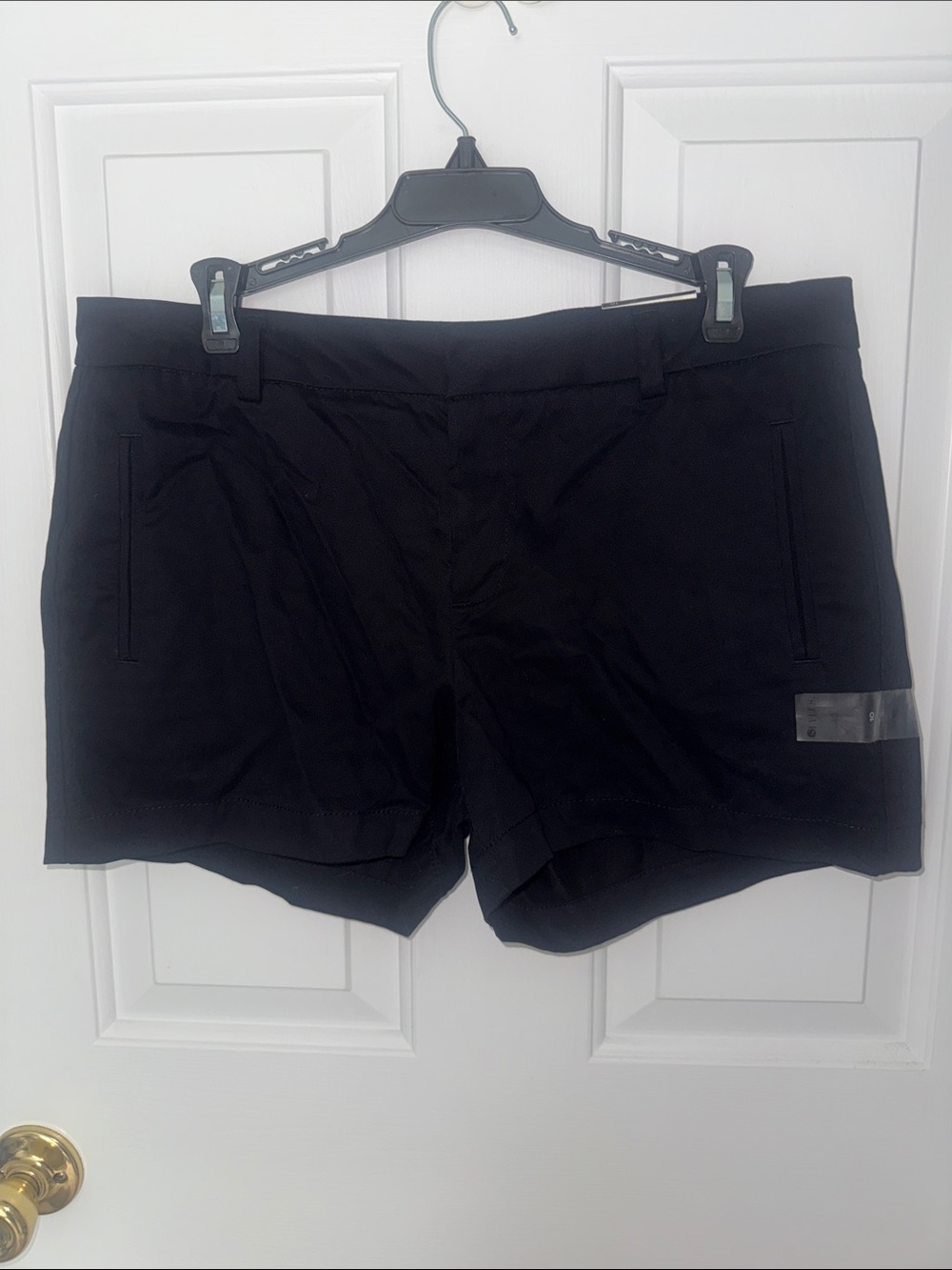 STYLUS Black Women's Bermuda Shorts - Classic Tailored Fit